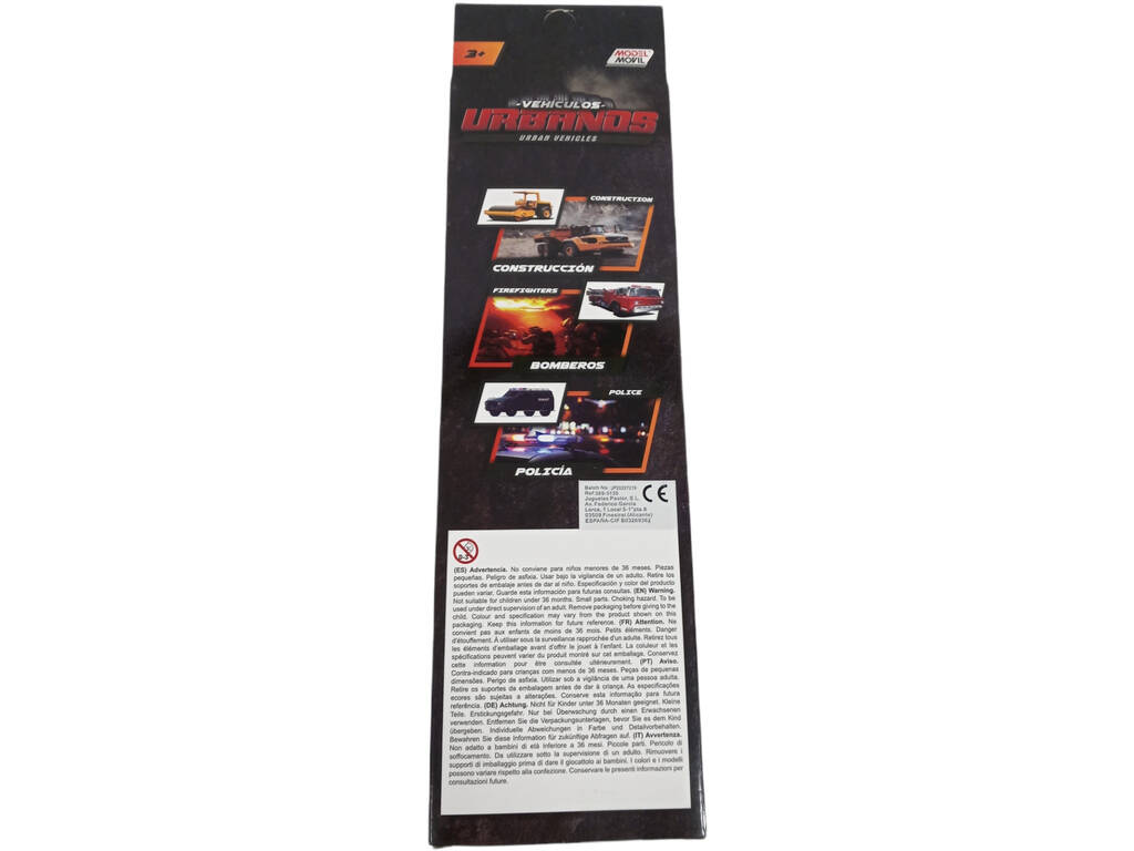Set 6 veicoli antincendio Die Cast