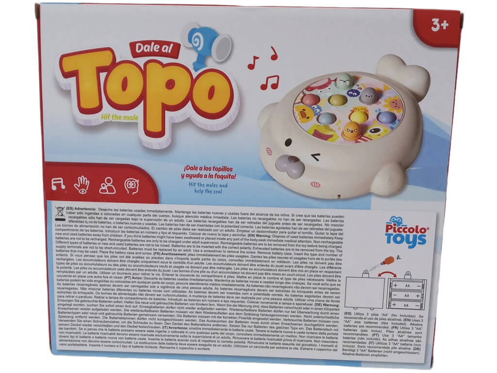 Jeu Dale Al Topo avec marteaux et musique