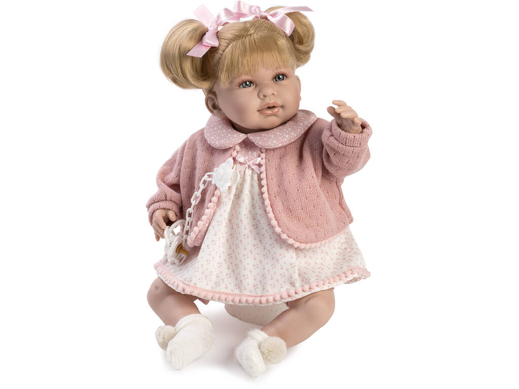 Poupée Daniela parlante 45 cm. Veste et écharpe 45 cm. Berbesa 4508