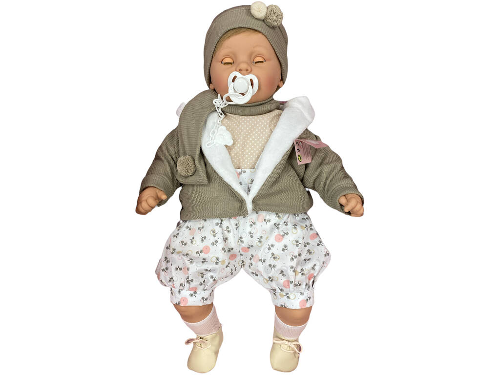 Poupée Baby Dulzón 62 cm. Veste et écharpe Berbesa 8055
