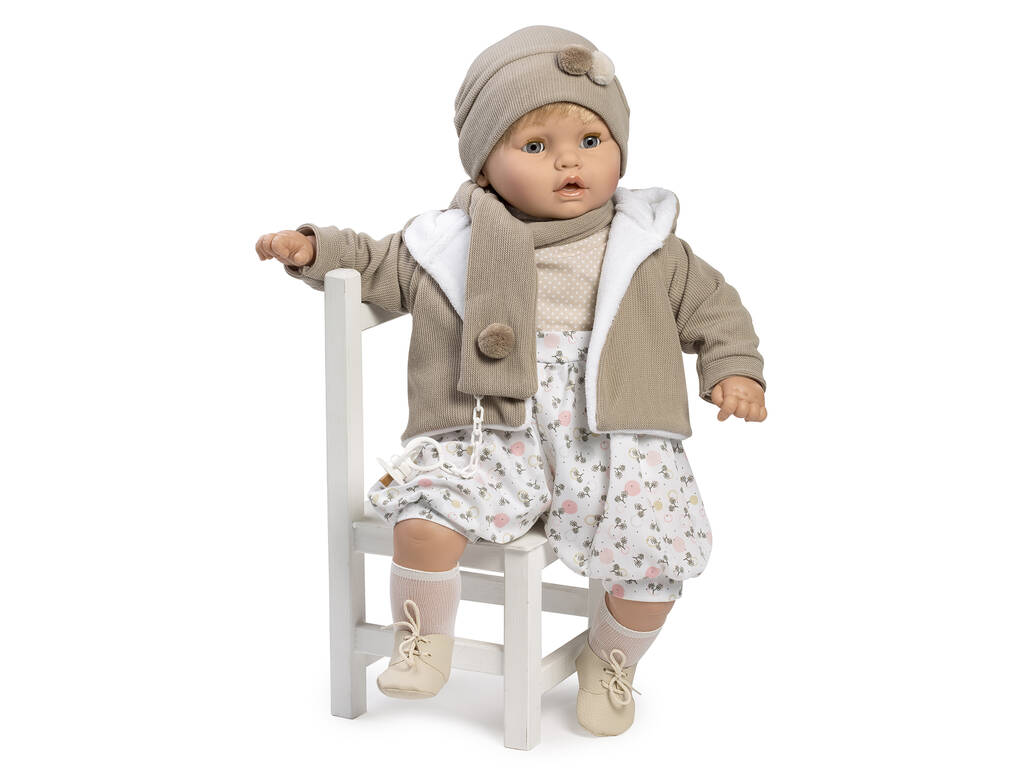 Poupée Baby Dulzón 62 cm. Veste et écharpe Berbesa 8055
