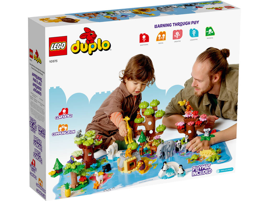 Lego Duplo Fauna Salvaje del Mundo 10975