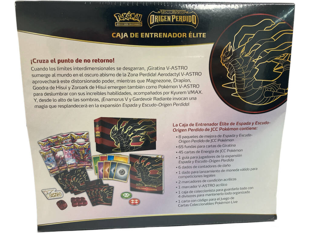 Pokémon TCG Entraîneur Elite Epée & Bouclier Origine Perdue Boîte Entraîneur Bandai PC50283
