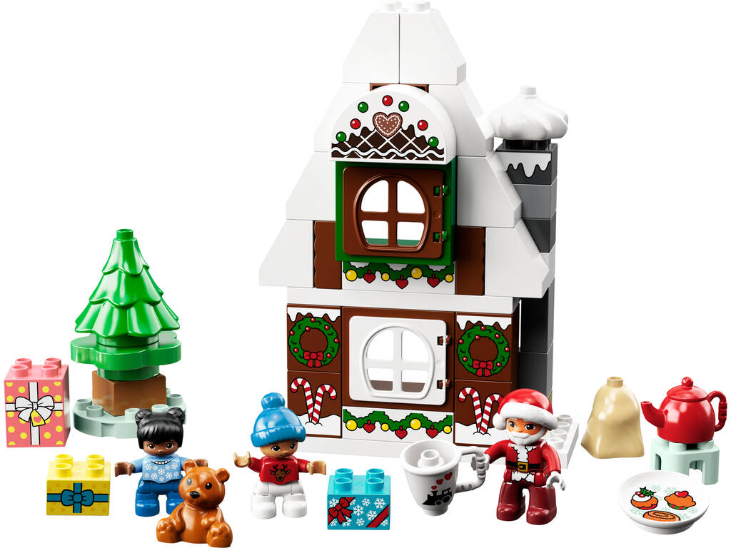 Lego Duplo La casa di pan di zenzero di Babbo Natale 10976