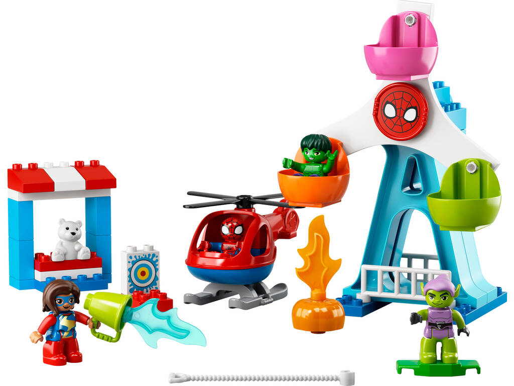 Lego Duplo Marvel Heroes Spiderman and Friends Fairground Adventure 10963
