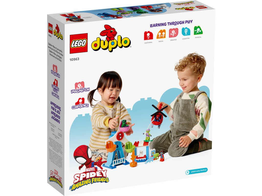 Lego Duplo Marvel Heroes Spiderman and Friends Fairground Adventure 10963