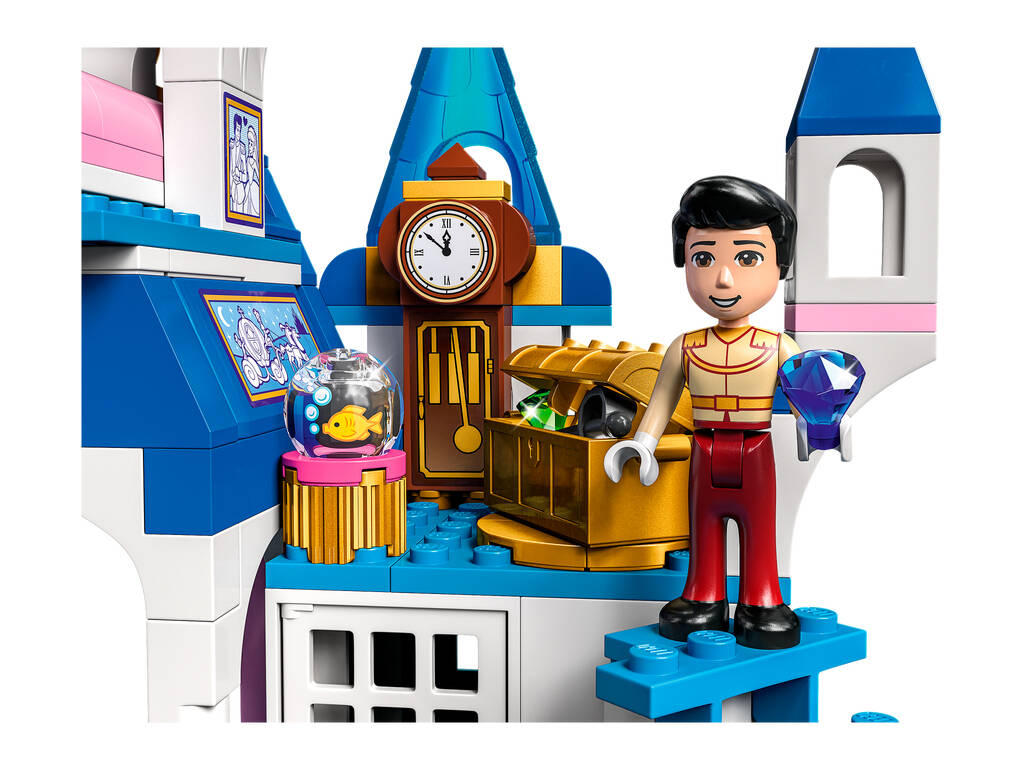 Lego Disney Principessa Cenerentola e Castello del Principe 43206