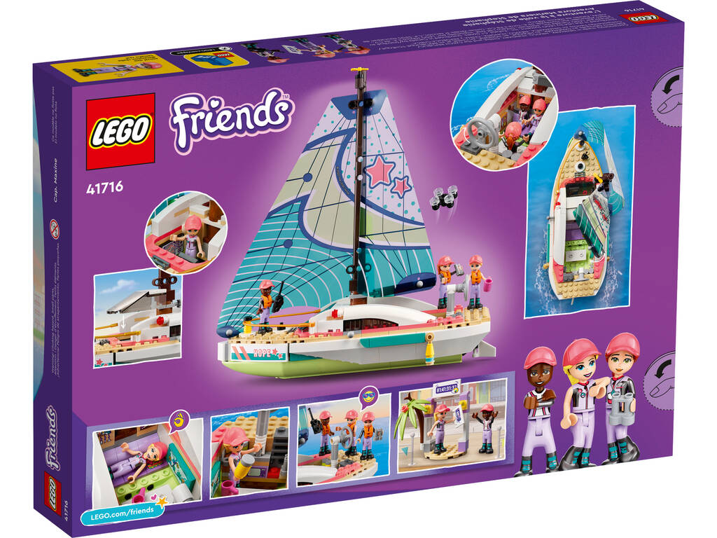 Lego Friends Aventura Marinheira de Stephanie 41716