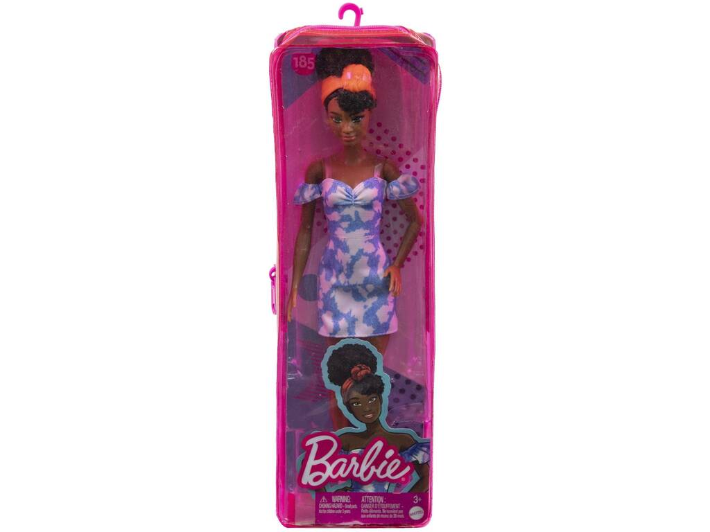 Barbie Fashionista Vestido Vaquero Decolorado Mattel HBV17