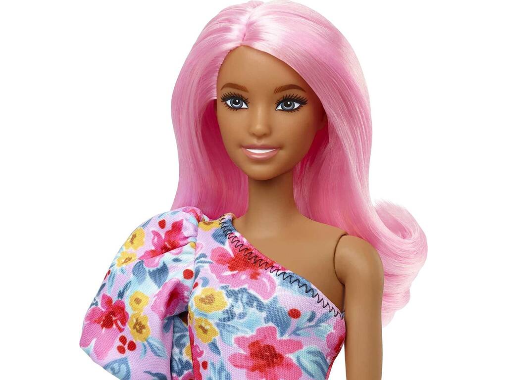 Robe florale et jambe prothétique Barbie Fashionista Mattel HBV21