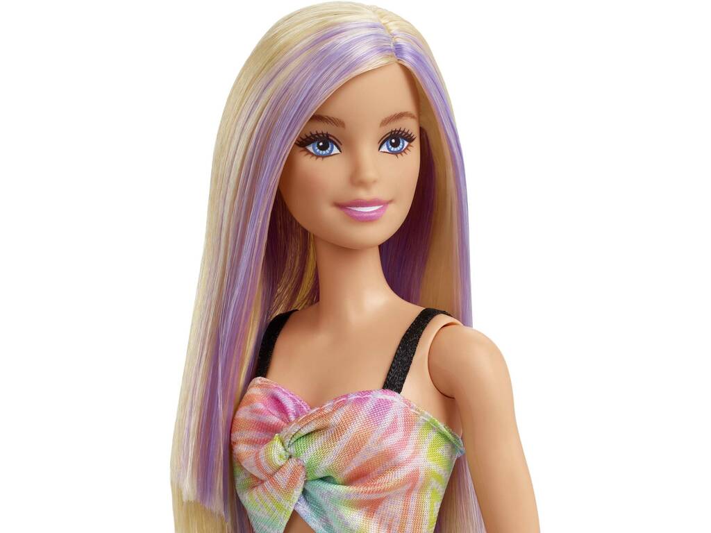 Barbie Fashionista Mono Prismas Arcoíris Mattel HBV22
