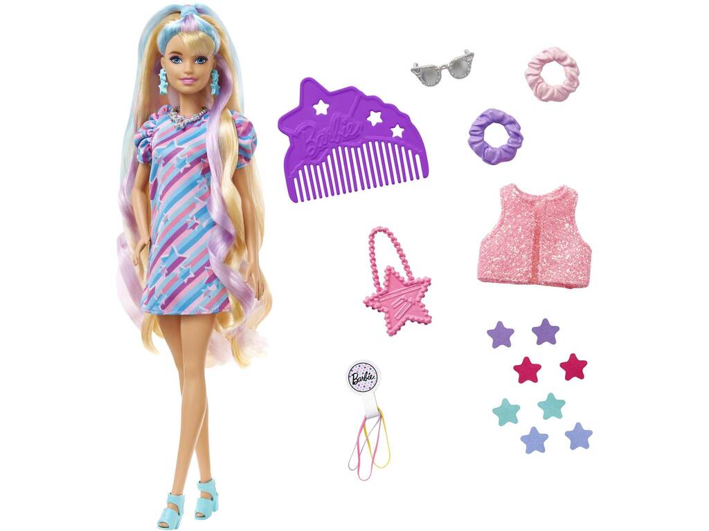 Barbie Totally Hair Extra Long Hair Star Mattel HCM88