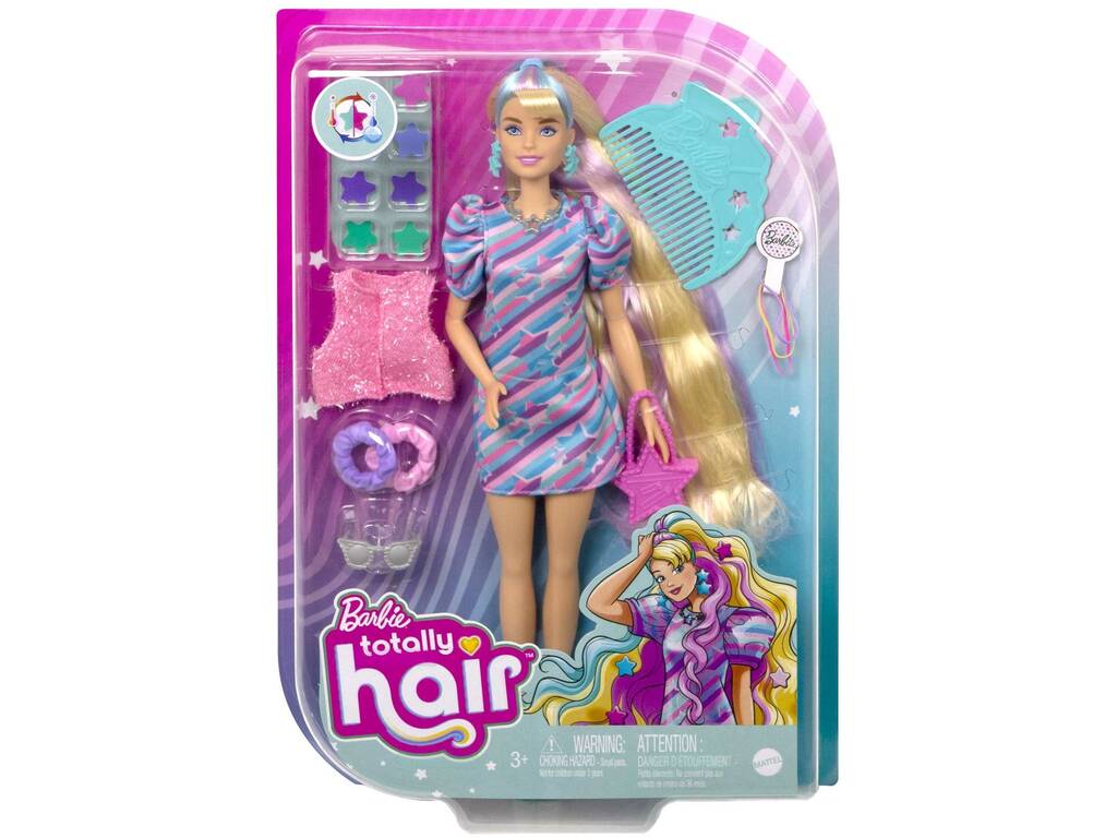 Barbie Totally Hair Extra Long Hair Star Mattel HCM88