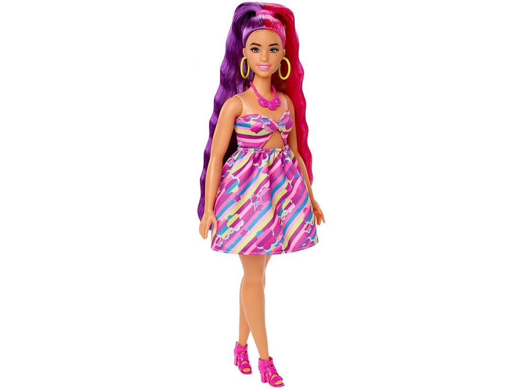 Barbie Totally Hair Capelli extra lunghi a fiori Mattel HCM89