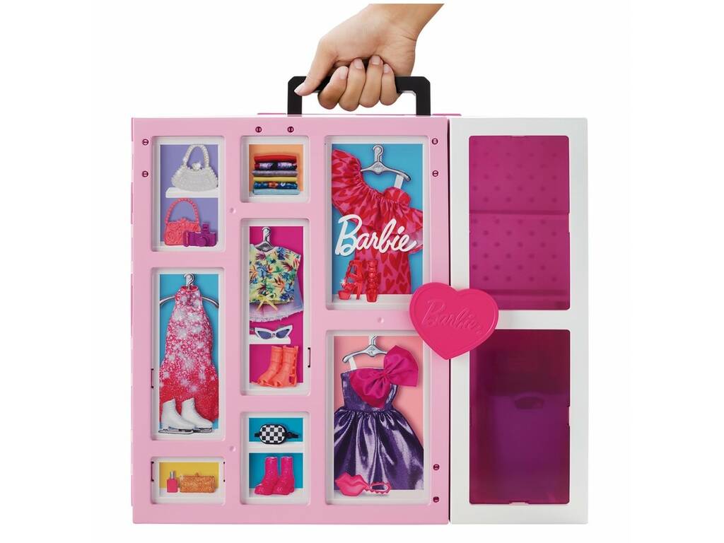 Barbie Armadio dei sogni con bambola e accessori Mattel HGX57