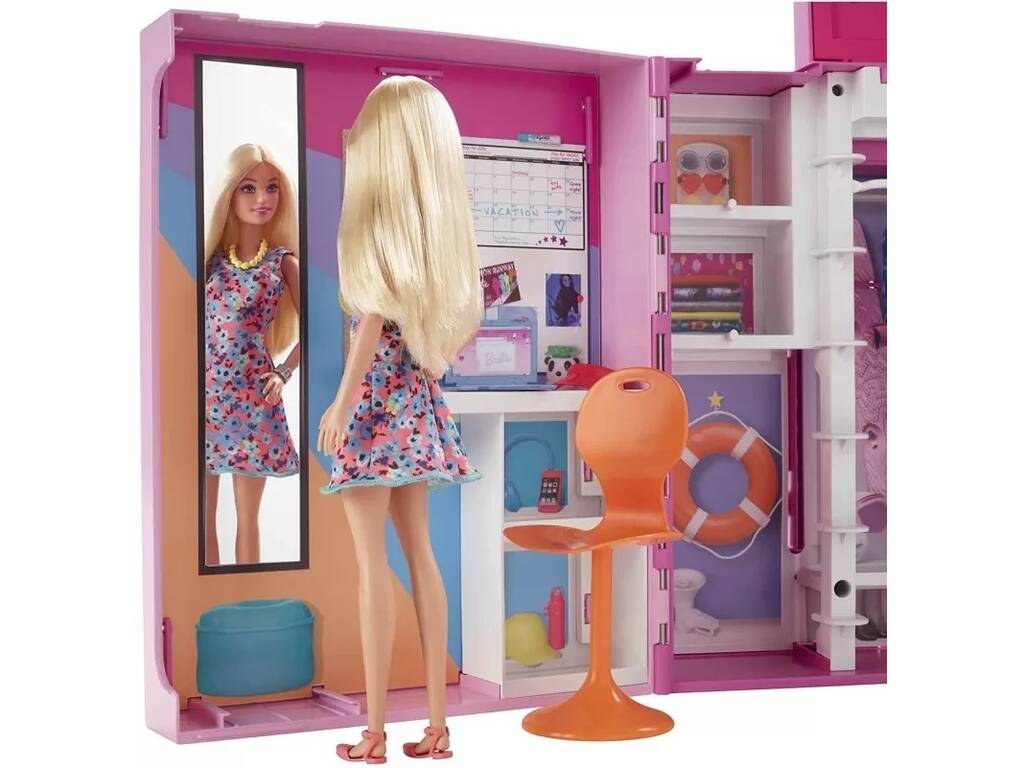Barbie Armadio dei sogni con bambola e accessori Mattel HGX57