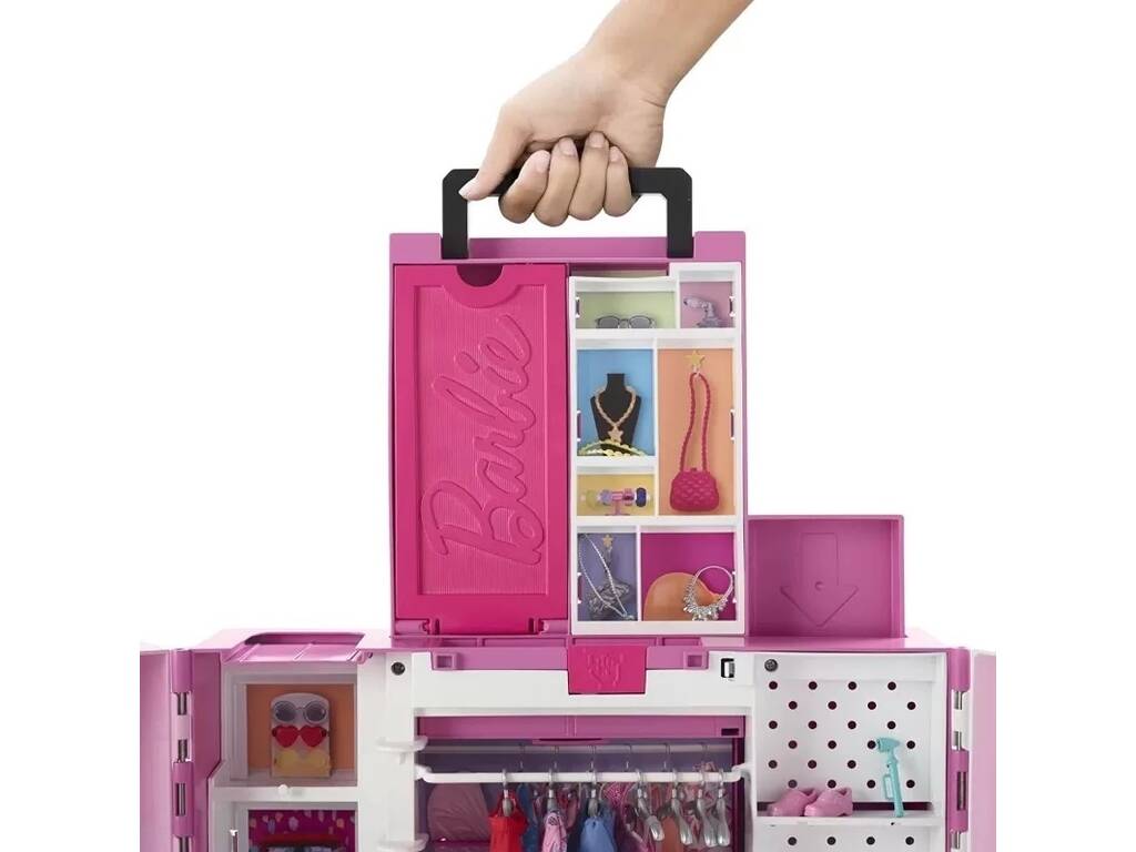 Barbie Armadio dei sogni con bambola e accessori Mattel HGX57