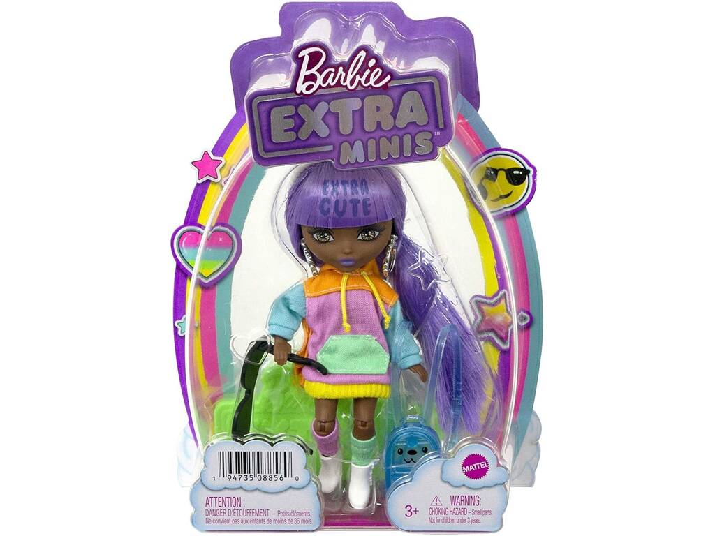 Barbie Extra Minis Capelli Viola Mattel HJK66