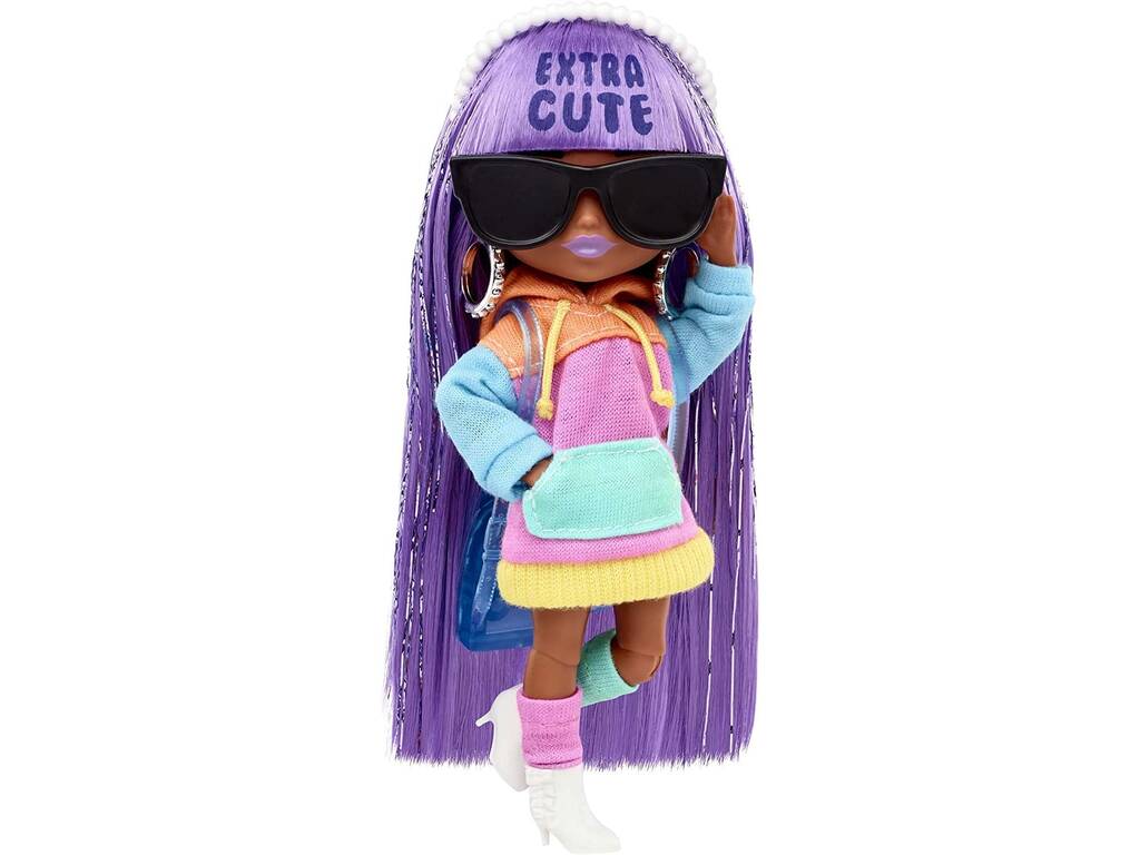 Barbie Extra Minis Capelli Viola Mattel HJK66