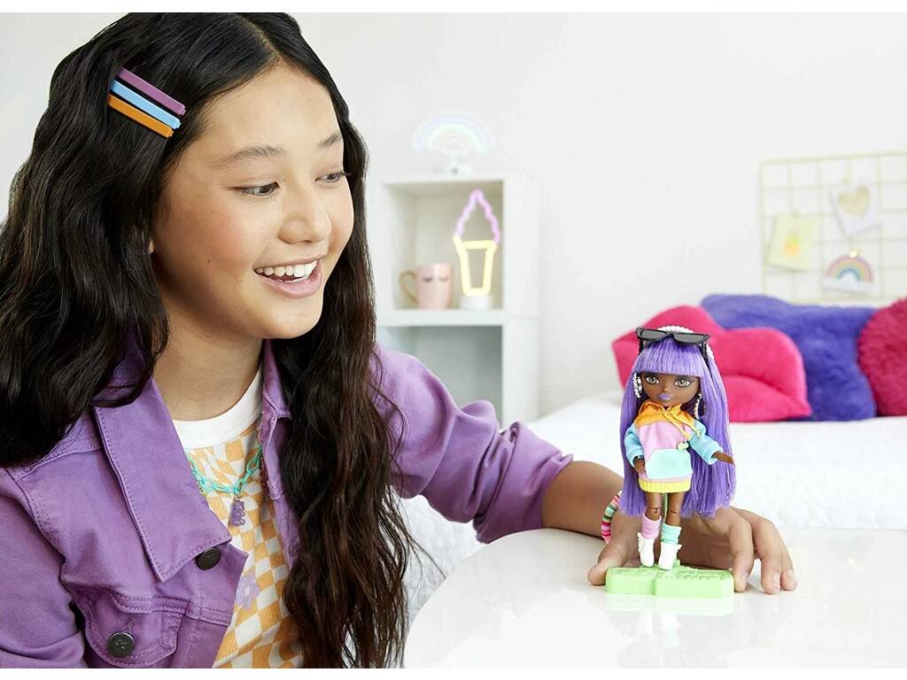 Barbie Extra Minis Capelli Viola Mattel HJK66
