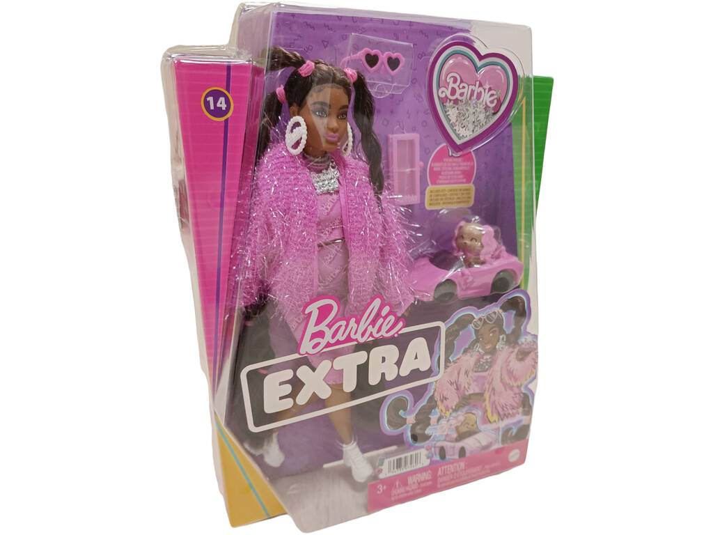 Barbie Extra Costume Logo Barbie 80's Mattel HHN06
