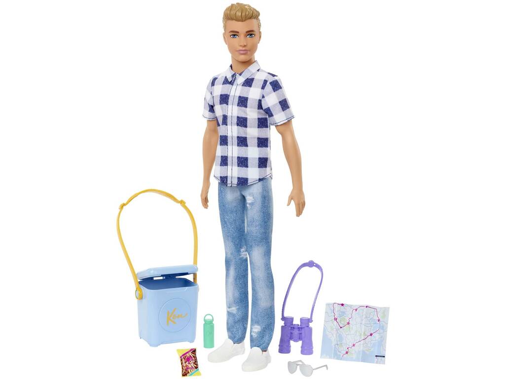 Barbie ¡Vamos Acampar! Ken de Acampar Mattel HHR66