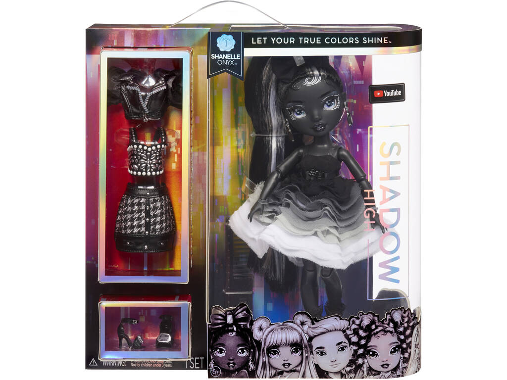 Rainbow High Muñeca Shadow High Shanelle MGA 583554