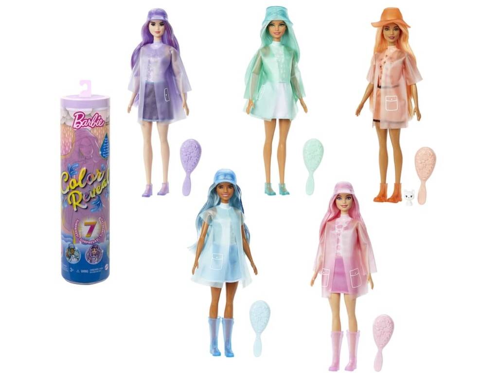 Barbie Color Reveal Rain Or Shine Series Mattel HCC57