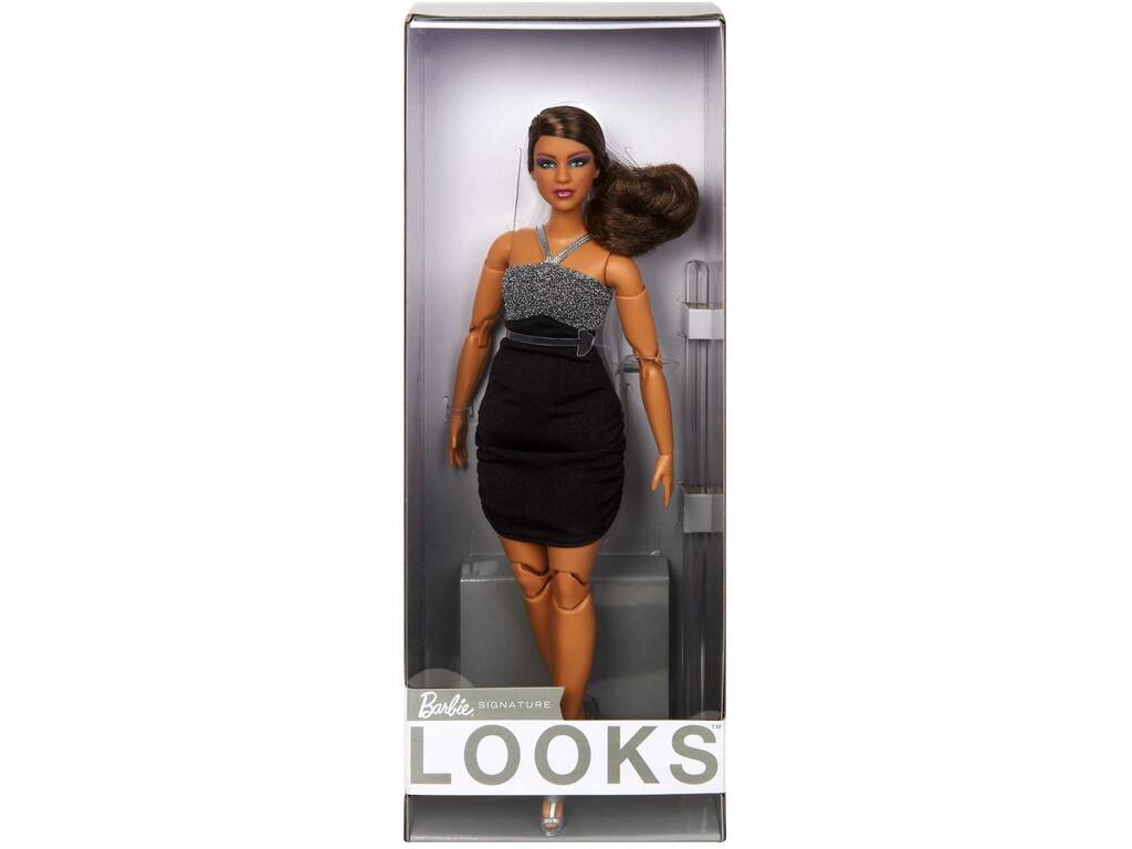 Barbie Signature Looks Bruna Curvy Mattel HBX95