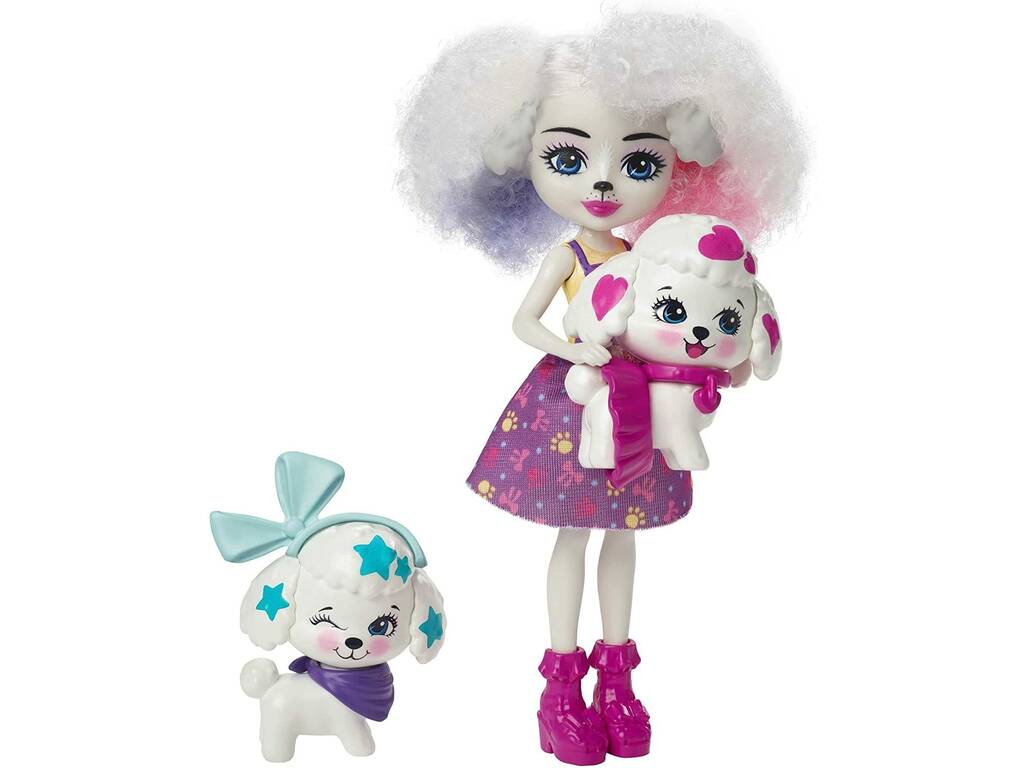 Enchantimals City Tails Salone di bellezza Perris Poodle Mattel HHC20