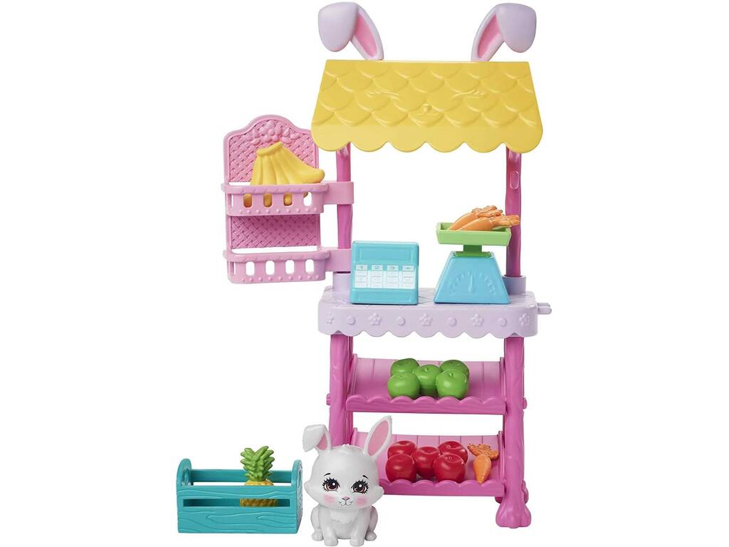 Enchantimals City Tails Mercato Rurale Becker Bunny Mattel HHC17