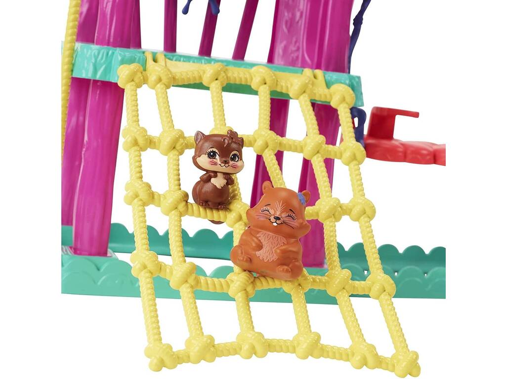 Enchantimals City Tails Sabine Squirrel Urban Park Mattel HHC16