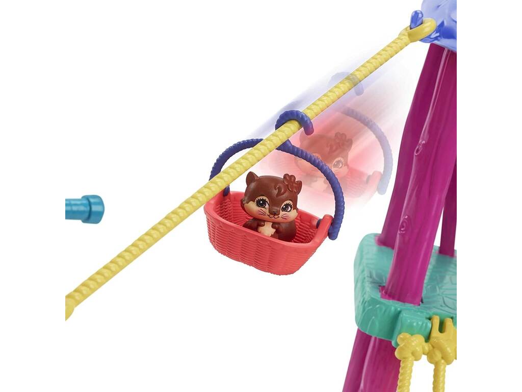 Enchantimals City Tails Sabine Squirrel Urban Park Mattel HHC16