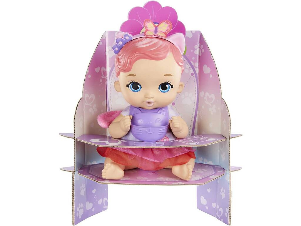 My Garden Baby Gattino Bebè e fa la pipì rosa Mattel HHL21