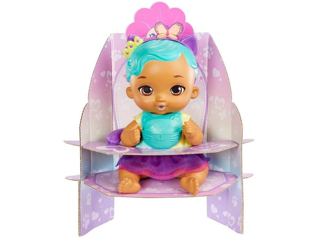 My Garden Baby Kitty Baby Kitty et Pee Pee Purple Mattel HHL22