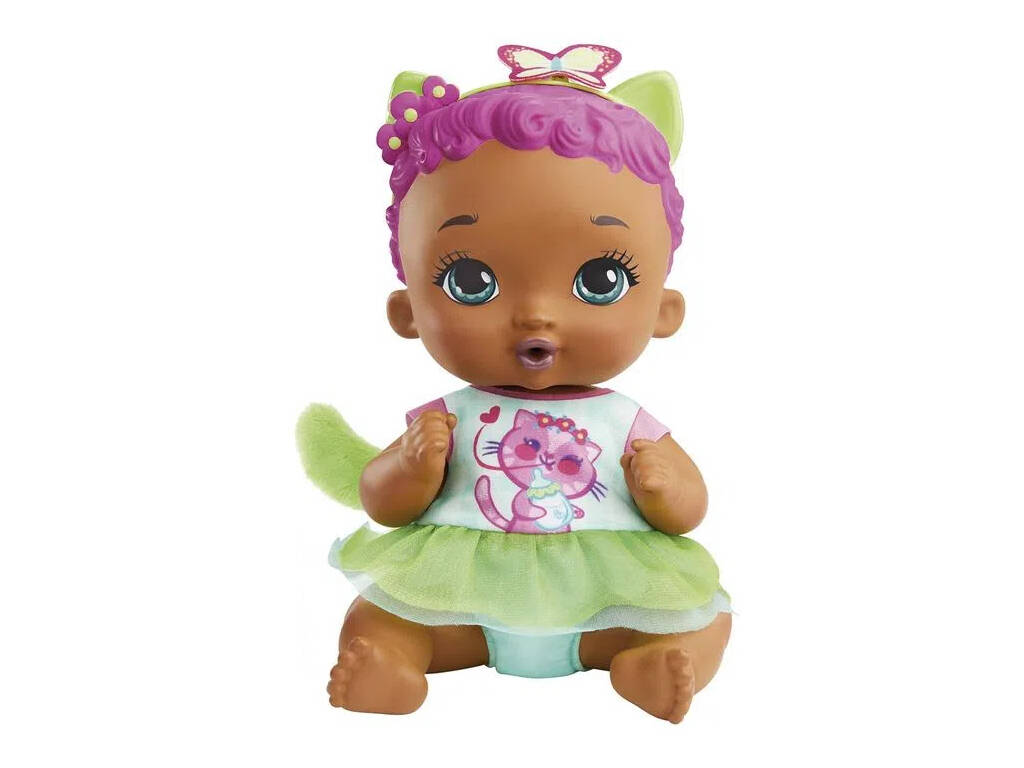 My Garden Baby Gattino Pipì Verde Mattel HHL23