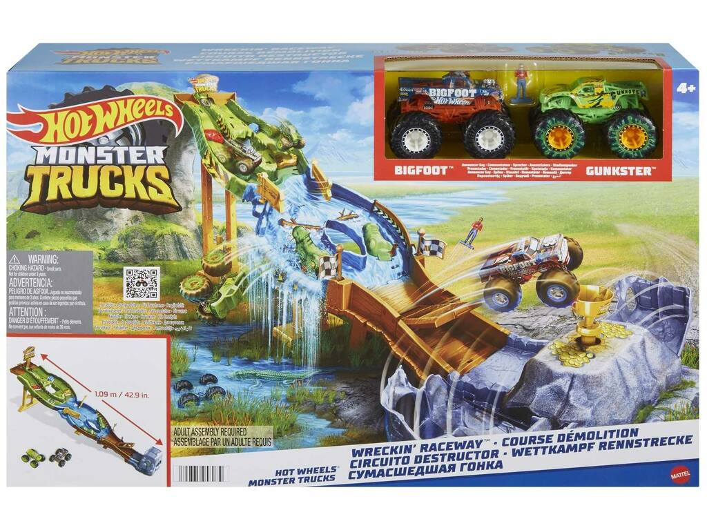 Hot Wheels Monster Trucks Torneo De Los Titanes Mattel HGV12