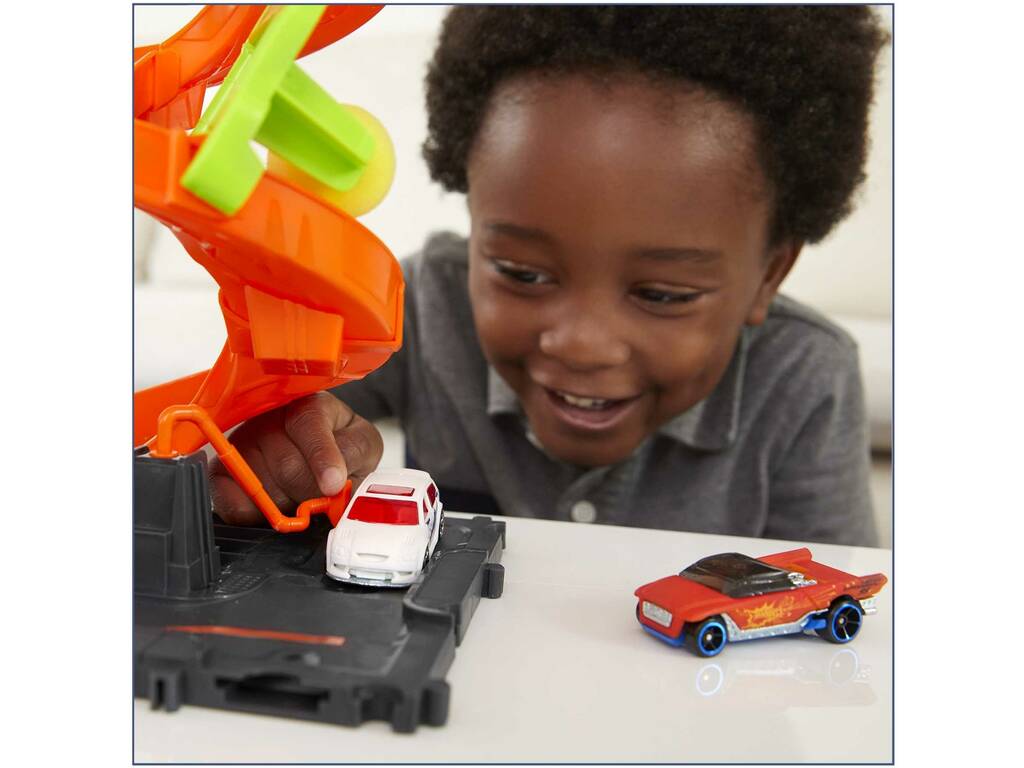 Hot Wheels City Mega Torre dell'autolavaggio Mattel HDP05