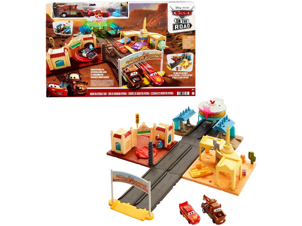Cars On The Road Radiador Springs Mattel HGV68