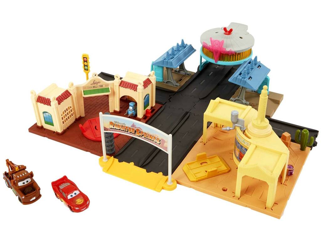 Cars On The Road Radiador Springs Mattel HGV68