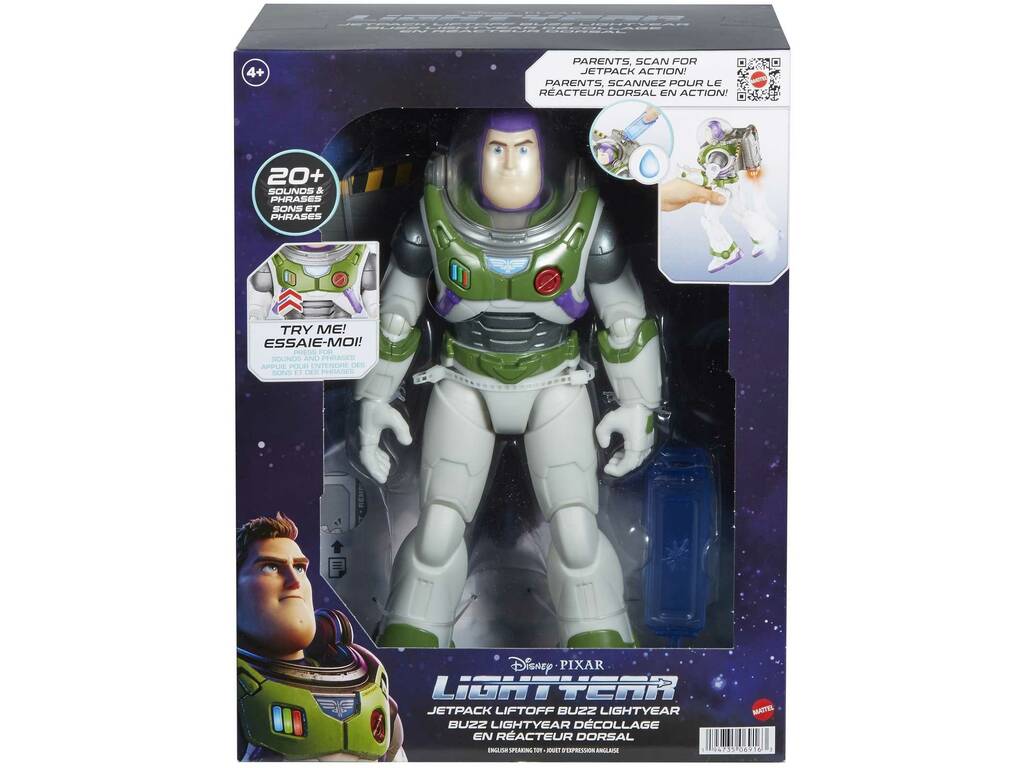Lightyear Figura Buzz Con Jetpack Mattel HJJ38