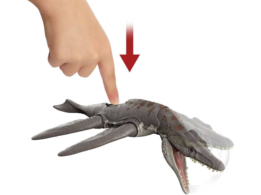 Jurassic World Dominion Figura Liopleurodon con Sonidos Mattel HDX38