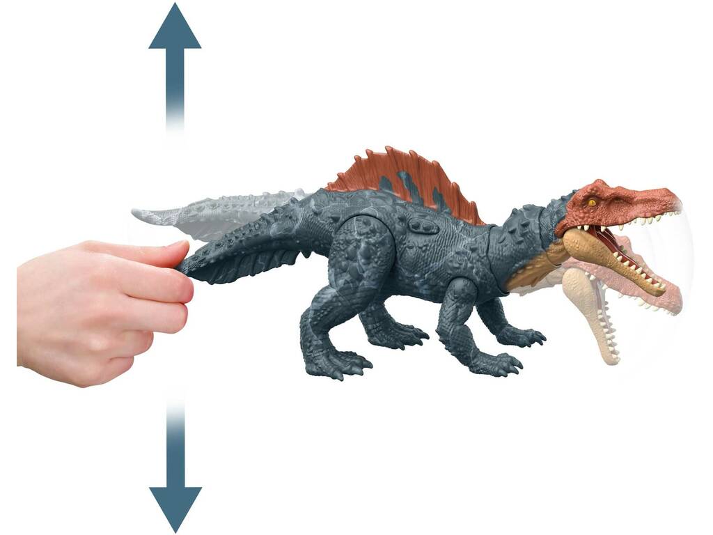 Jurassic World Dominion Siamosaurus Azione colossale Mattel HDX51