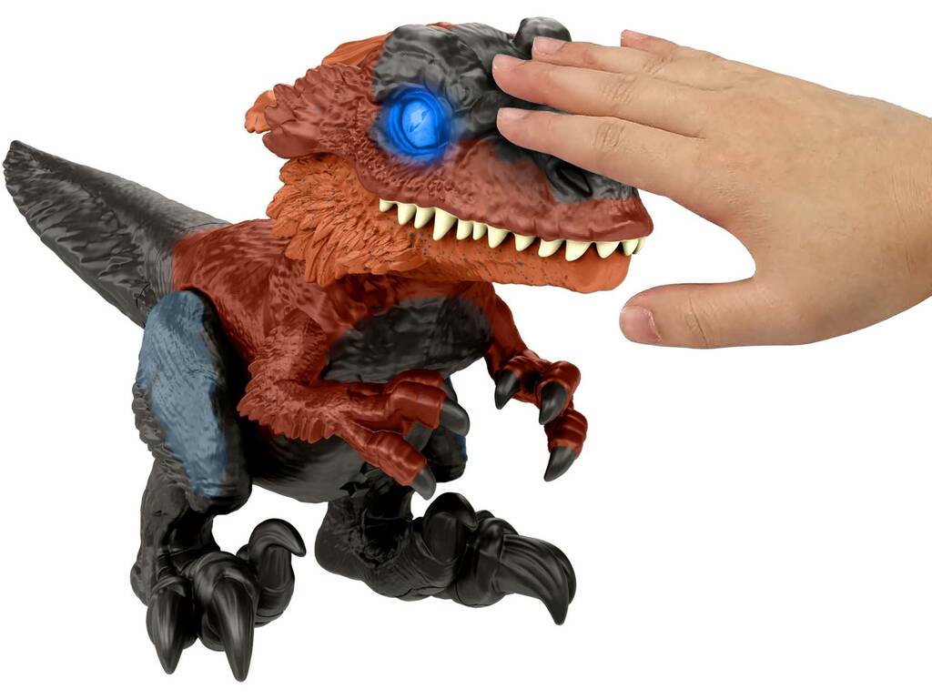 Jurassic World Flaming Uncaged Dinosaur Mattel GWD70
