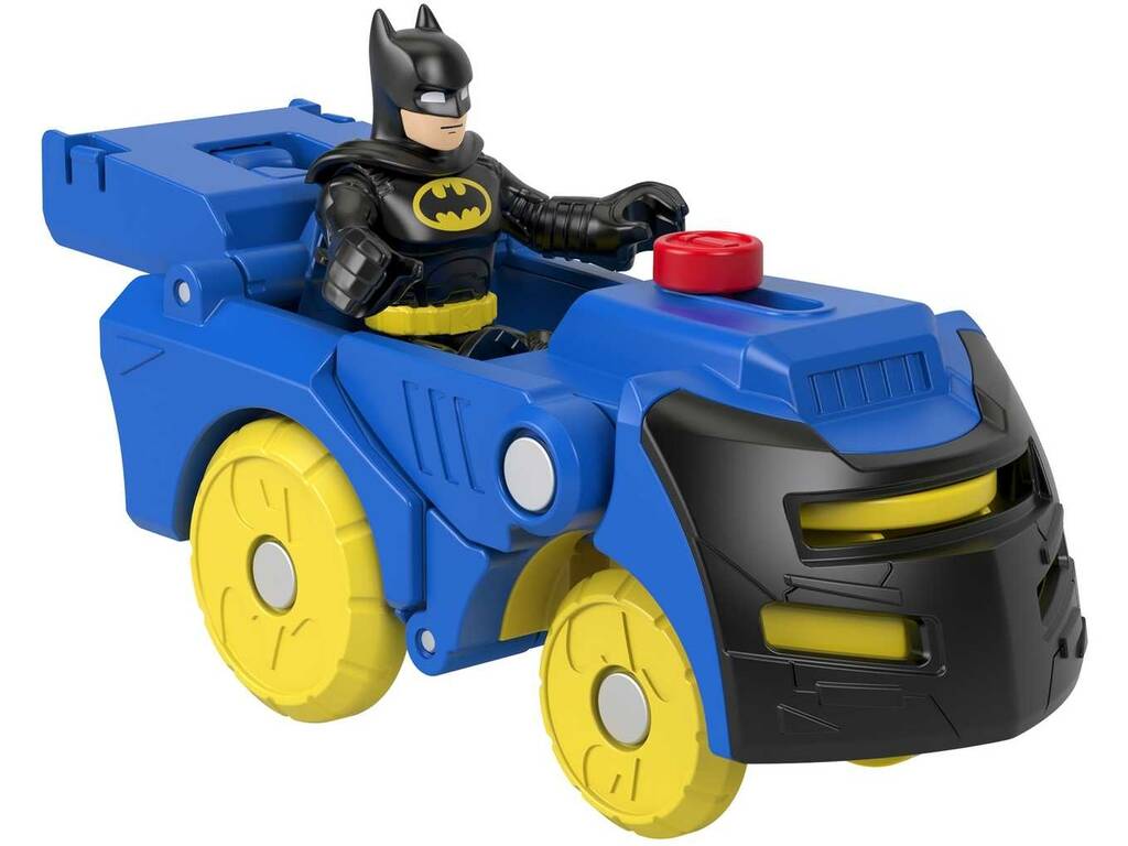 Imaginext DC Testa veicolo Batman e Batmobile Mattel HGX91