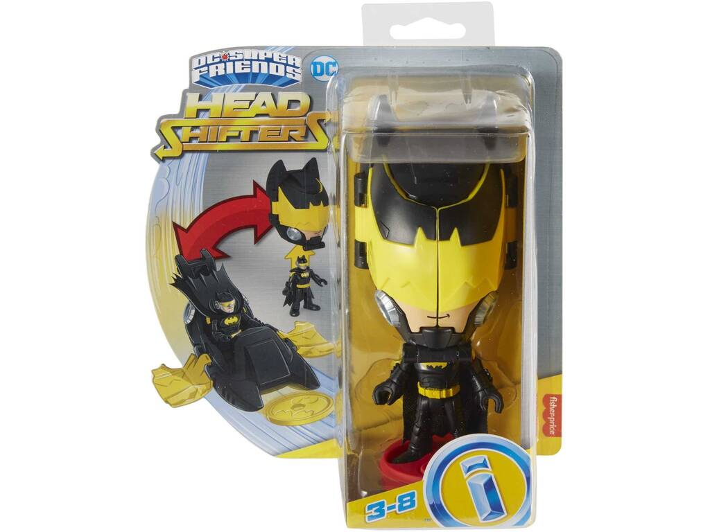 Imaginext Dc Testa Veicolo Batman e Batwing Mattel HGX93