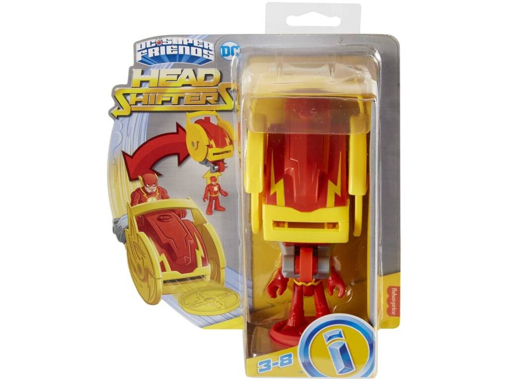 Imaginext DC Testa Veicolo The Flash e Flashciclo Mattel HGX94