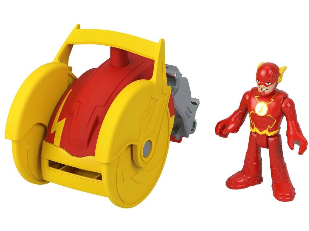 Imaginext DC Testa Veicolo The Flash e Flashciclo Mattel HGX94