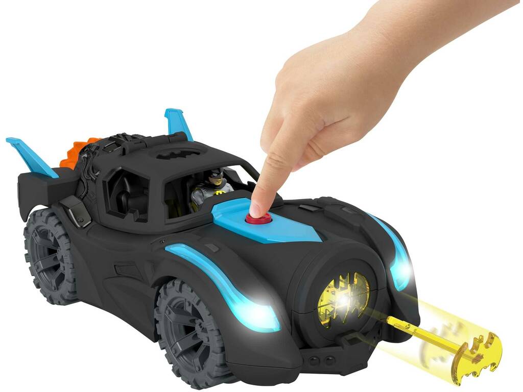 Batmobile Imaginext DC Super Friends avec lumières et sons Mattel HGX96