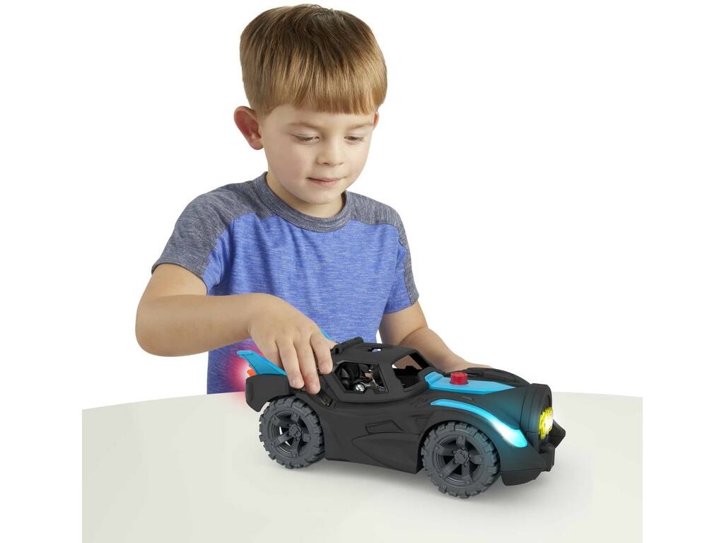 Batmobile Imaginext DC Super Friends avec lumières et sons Mattel HGX96